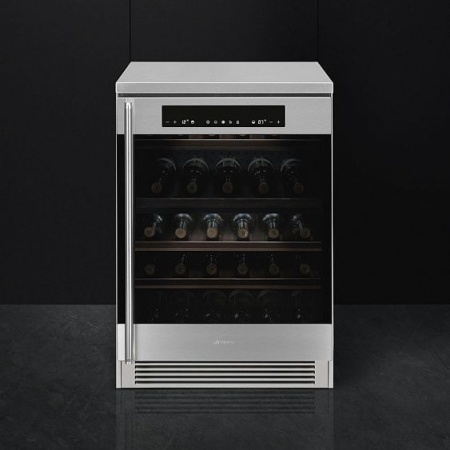 Винный шкаф SMEG CVF338X купить с доставкой по Москве и Московской области в интернет-магазине ТехноВегас