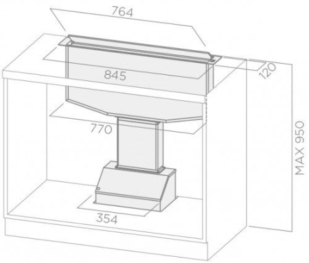 Вытяжка ELICA SEE YOU BL/F/90 купить с доставкой по Москве и Московской области в интернет-магазине ТехноВегас
