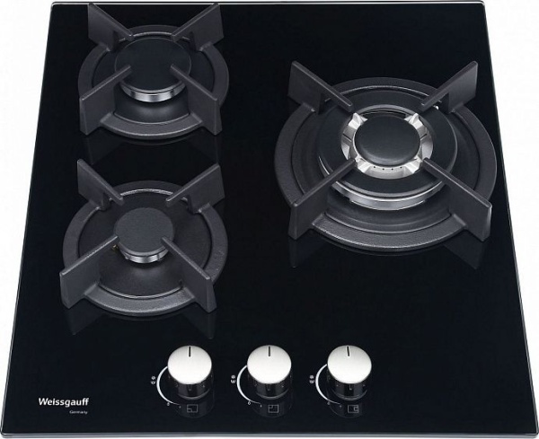 Газовая панель WEISSGAUFF HGG 451 BGh купить с доставкой по Москве и Московской области в интернет-магазине ТехноВегас