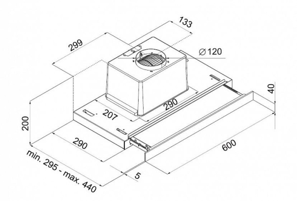 Вытяжка MAUNFELD OUSE (GLASS) 60 (C) белый/БЕЛОЕ стекло