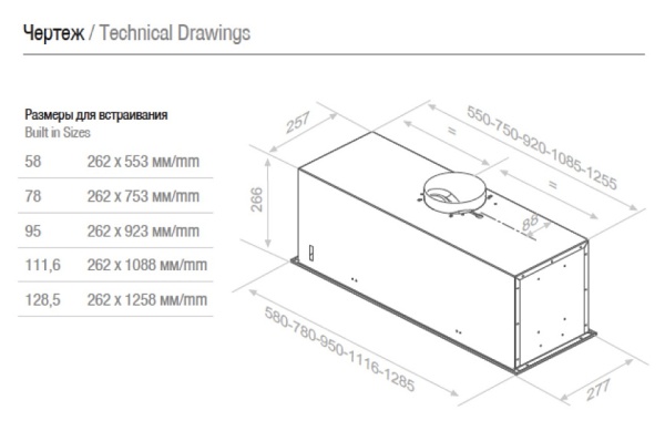 Вытяжка PANDO EVO/580.11 INOX V.850 SEC купить с доставкой по Москве и Московской области в интернет-магазине ТехноВегас