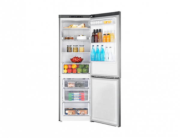 Холодильник Samsung RB33J3000SA серебристый купить с доставкой по Москве и Московской области в интернет-магазине ТехноВегас