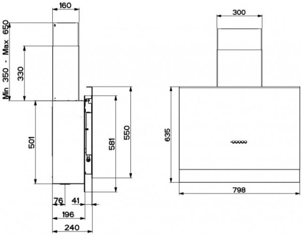 Вытяжка FABER 110.0456.271 FABER TALIKA OC A80 купить с доставкой по Москве и Московской области в интернет-магазине ТехноВегас