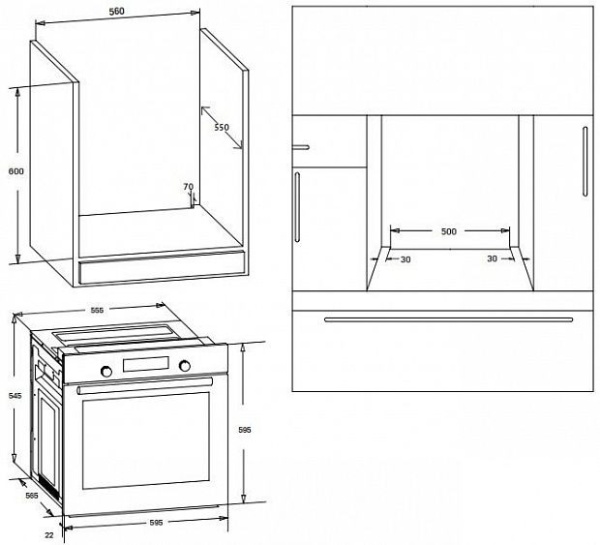 Духовой шкаф KORTING OKB 691 CSX