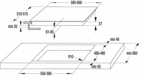Электрическая поверхность GORENJE it60b