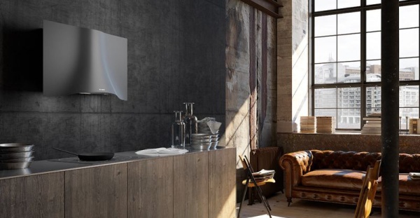 Вытяжка FABER 110.0324.954  veil bk a90 купить с доставкой по Москве и Московской области в интернет-магазине ТехноВегас