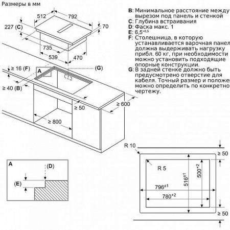 Варочная поверхность BOSCH PXX821D66E купить с доставкой по Москве и Московской области в интернет-магазине ТехноВегас