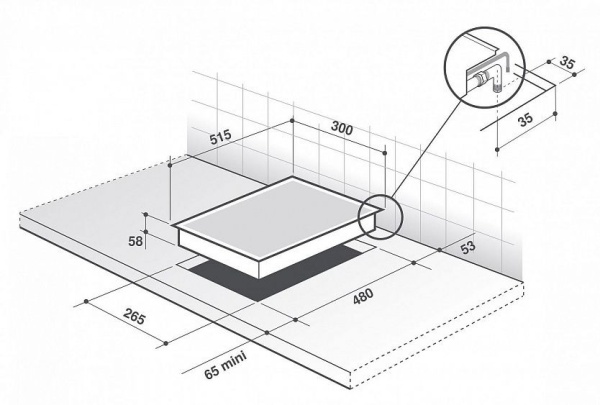 Варочная поверхность DE DIETRICH DPG7340B