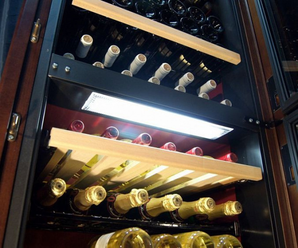 Винный шкаф IP INDUSTRIE cex 601 vu (цвет - венге)