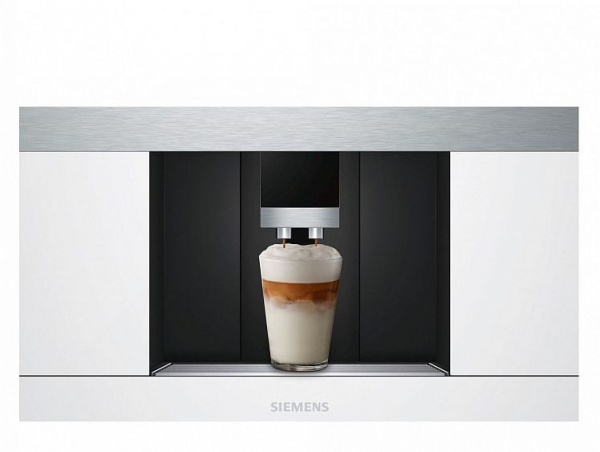 Встраиваемая кофемашина SIEMENS CT 636LEW1 купить с доставкой по Москве и Московской области в интернет-магазине ТехноВегас