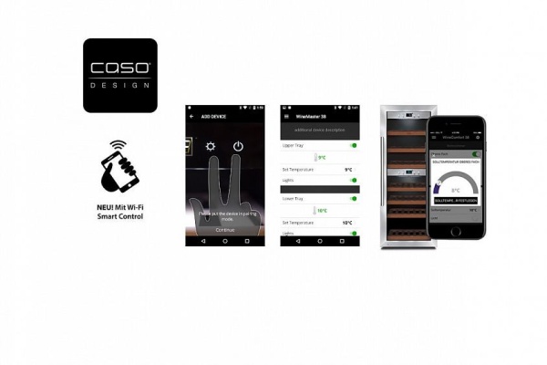 Винный шкаф Caso WineComfort 1800 Smart купить с доставкой по Москве и Московской области в интернет-магазине ТехноВегас