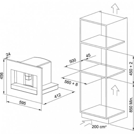 Встраиваемая кофемашина FRANKE FMY 45 CM XS купить с доставкой по Москве и Московской области в интернет-магазине ТехноВегас