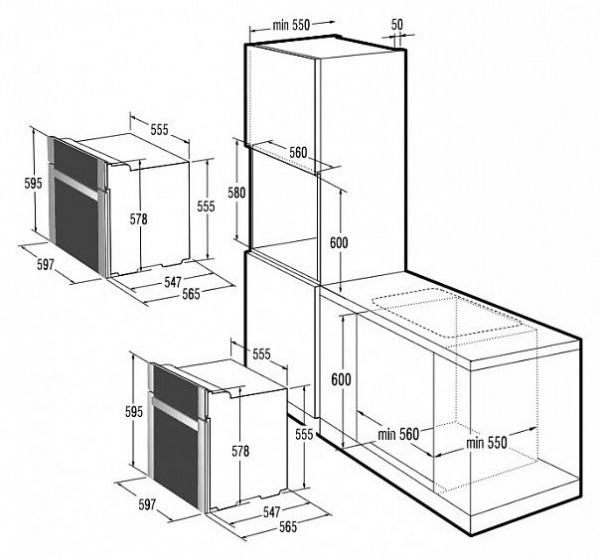 Духовой шкаф GORENJE bo 755 syw