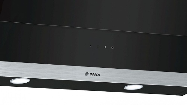 Каминная вытяжка BOSCH DWK 098 G 60 BK купить с доставкой по Москве и Московской области в интернет-магазине ТехноВегас