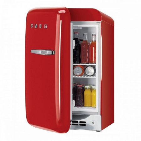 Холодильник SMEG FAB5LRD купить с доставкой по Москве и Московской области в интернет-магазине ТехноВегас