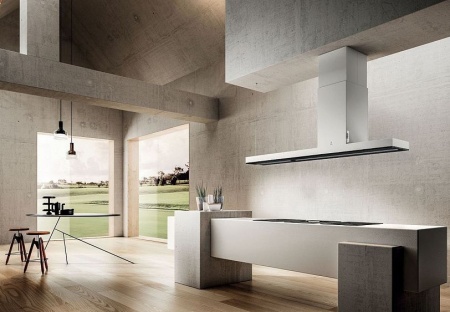 Вытяжка ELICA HAIKU ISLAND WH/A/180 купить с доставкой по Москве и Московской области в интернет-магазине ТехноВегас