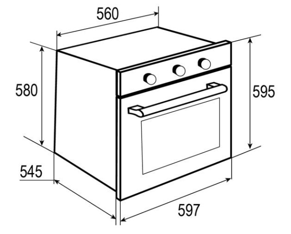 Духовой шкаф ZIGMUND SHTAIN EN 118.511 S купить с доставкой по Москве и Московской области в интернет-магазине ТехноВегас