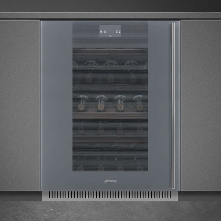 Встраиваемый винный шкаф SMEG CVI138LWS2 купить с доставкой по Москве и Московской области в интернет-магазине ТехноВегас