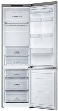Холодильник Samsung RB37J5010SA серебристый купить с доставкой по Москве и Московской области в интернет-магазине ТехноВегас