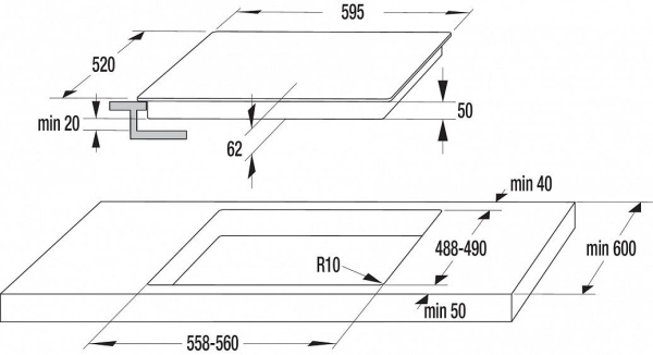 Поверхность GORENJE IS 634 ST купить с доставкой по Москве и Московской области в интернет-магазине ТехноВегас