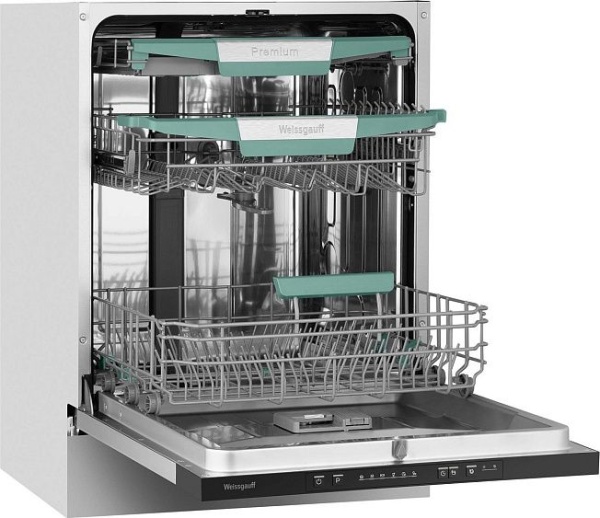Встраиваемая посудомоечная машина WEISSGAUFF BDW 6136 D купить с доставкой по Москве и Московской области в интернет-магазине ТехноВегас
