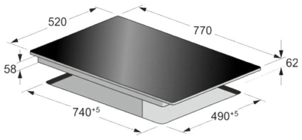 Встраиваемая электрическая варочная панель Kaiser KCT 7795 FI RotEm купить с доставкой по Москве и Московской области в интернет-магазине ТехноВегас