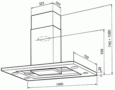 Вытяжка SMEG KSIV960XE купить с доставкой по Москве и Московской области в интернет-магазине ТехноВегас