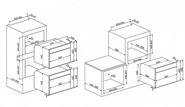 Встраиваемая пароварка SMEG SF4800VA
