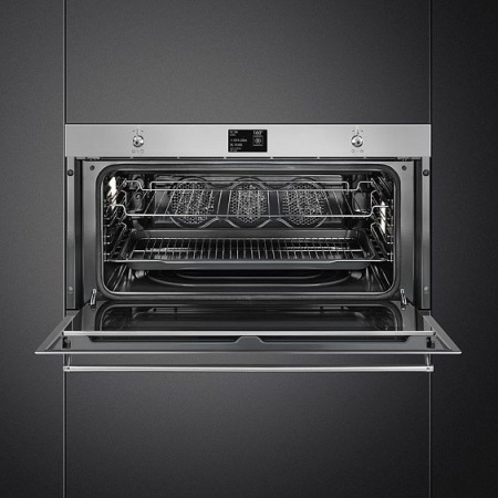Духовой шкаф SMEG SFPR9395X купить с доставкой по Москве и Московской области в интернет-магазине ТехноВегас