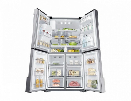 Холодильник Samsung RF56J9041SR нержавеющая сталь купить с доставкой по Москве и Московской области в интернет-магазине ТехноВегас