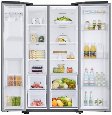 Холодильник Samsung RS68N8220SL нержавеющая сталь купить с доставкой по Москве и Московской области в интернет-магазине ТехноВегас