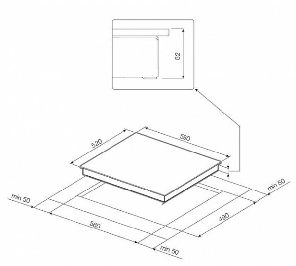 Встраиваемая электрическая варочная панель Graude EK 60.2 купить с доставкой по Москве и Московской области в интернет-магазине ТехноВегас