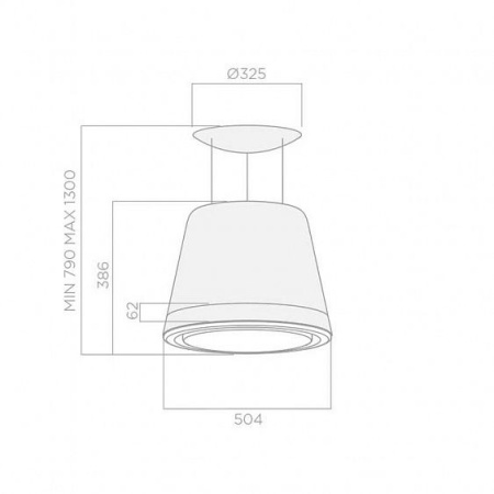 Вытяжка ELICA SUMMILUX COPPER/F/50 купить с доставкой по Москве и Московской области в интернет-магазине ТехноВегас