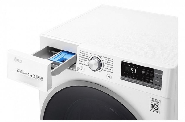 Стиральная машина с фронтальной загрузкой LG F2J7HN1W купить с доставкой по Москве и Московской области в интернет-магазине ТехноВегас