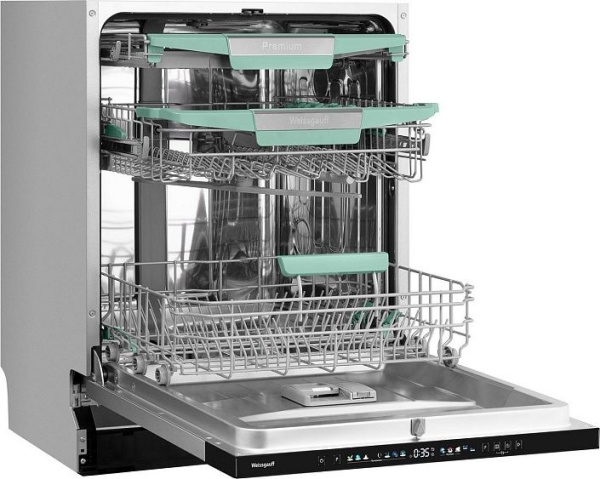 Встраиваемая посудомоечная машина WEISSGAUFF BDW 6140 купить с доставкой по Москве и Московской области в интернет-магазине ТехноВегас
