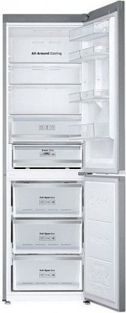 Холодильник Samsung RB38J7210SA нержавеющая сталь купить с доставкой по Москве и Московской области в интернет-магазине ТехноВегас