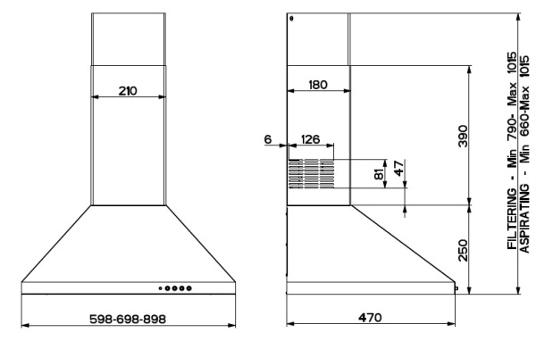 Вытяжка Faber STRIP SMART PB X A60 купить с доставкой по Москве и Московской области в интернет-магазине ТехноВегас