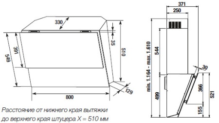Вытяжка Kuppersbusch DW 8300.0 S купить с доставкой по Москве и Московской области в интернет-магазине ТехноВегас