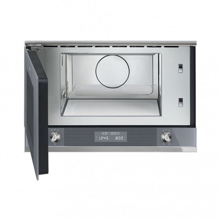 Встраиваемая микроволновая печь SMEG MP122S1 купить с доставкой по Москве и Московской области в интернет-магазине ТехноВегас