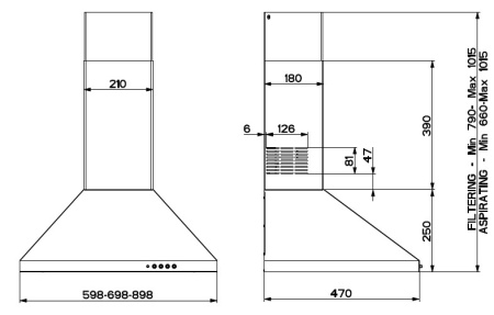 Вытяжка Faber STRIP SMART PB X A90 купить с доставкой по Москве и Московской области в интернет-магазине ТехноВегас