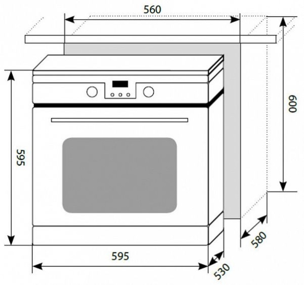 Духовой шкаф LEX EDP092iv