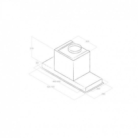 Вытяжка Elica HIDDEN IXGL/A/90 купить с доставкой по Москве и Московской области в интернет-магазине ТехноВегас