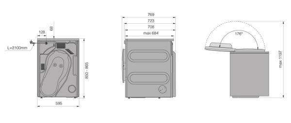 Сушильный барабан Asko T210H.W.P