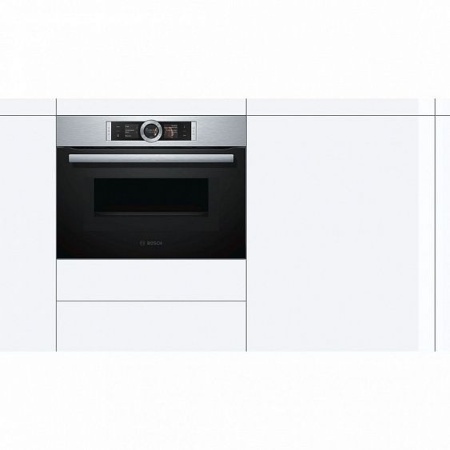 Компактный духовой шкаф Bosch CMG636BS1 купить с доставкой по Москве и Московской области в интернет-магазине ТехноВегас