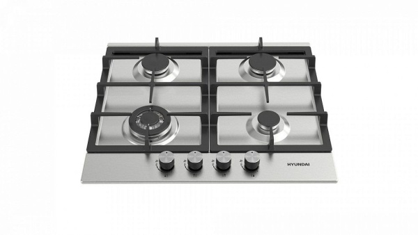 Варочная поверхность HYUNDAI HHG 6435 IX купить с доставкой по Москве и Московской области в интернет-магазине ТехноВегас