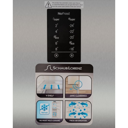 Холодильник SCHAUB LORENZ SLU S379G4E купить с доставкой по Москве и Московской области в интернет-магазине ТехноВегас