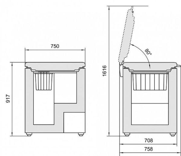 Морозильник LIEBHERR GT 2122 купить с доставкой по Москве и Московской области в интернет-магазине ТехноВегас