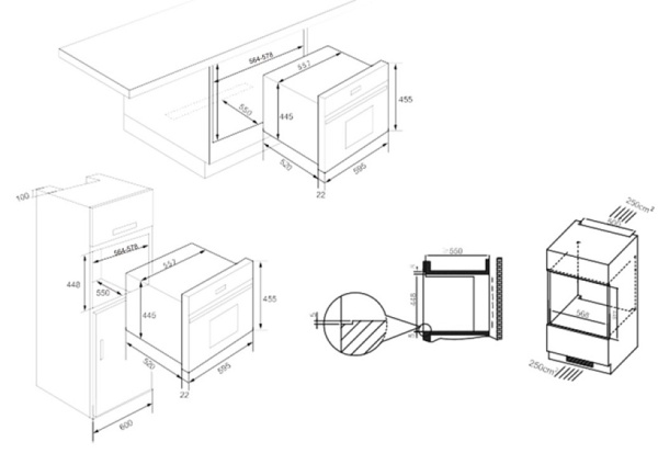 ДУХОВОЙ ШКАФ JACKY'S JO EB35MW купить с доставкой по Москве и Московской области в интернет-магазине ТехноВегас