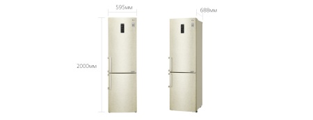 Холодильник LG GA-M599 ZEQZ купить с доставкой по Москве и Московской области в интернет-магазине ТехноВегас