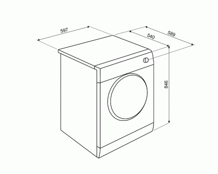 Сушильная машина Smeg DHT71EIN купить с доставкой по Москве и Московской области в интернет-магазине ТехноВегас